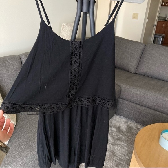 *2/$15* Topshop Black Romper - Picture 2 of 7